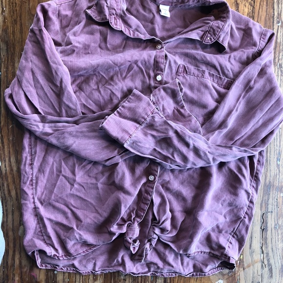 Purple button down - Picture 2 of 2